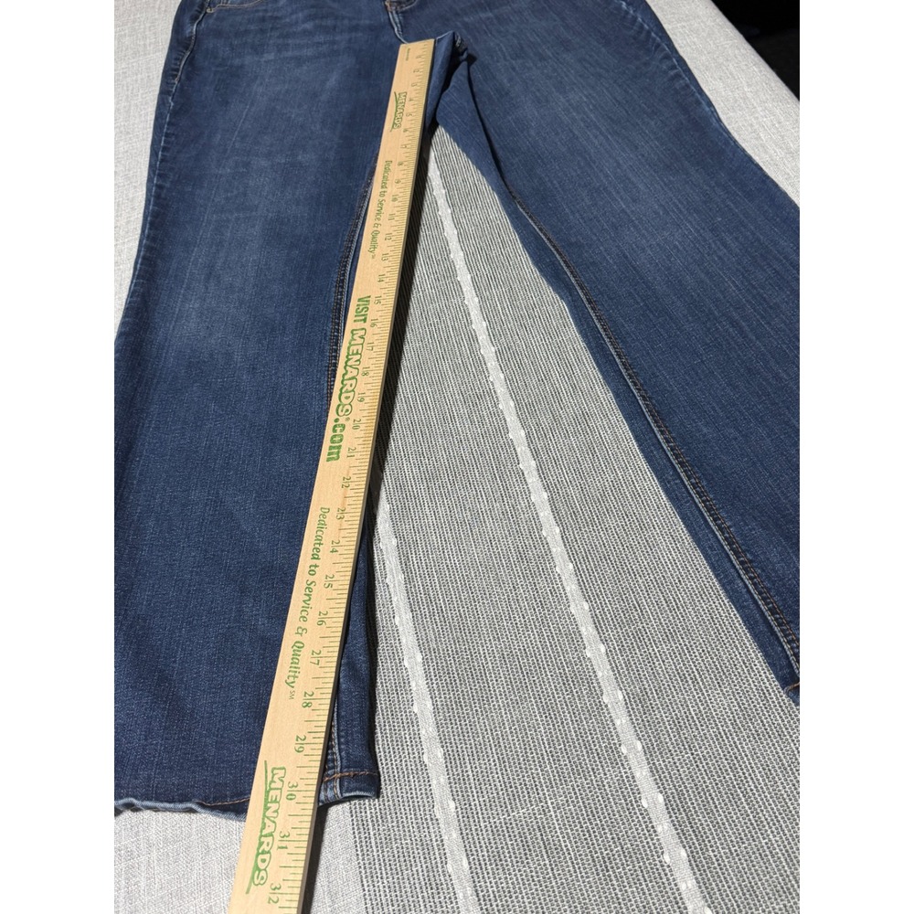 Lane Bryant Bootcut Jeans Blue Tighter Tummy Technology Size 16 Regular - Picture 2 of 7